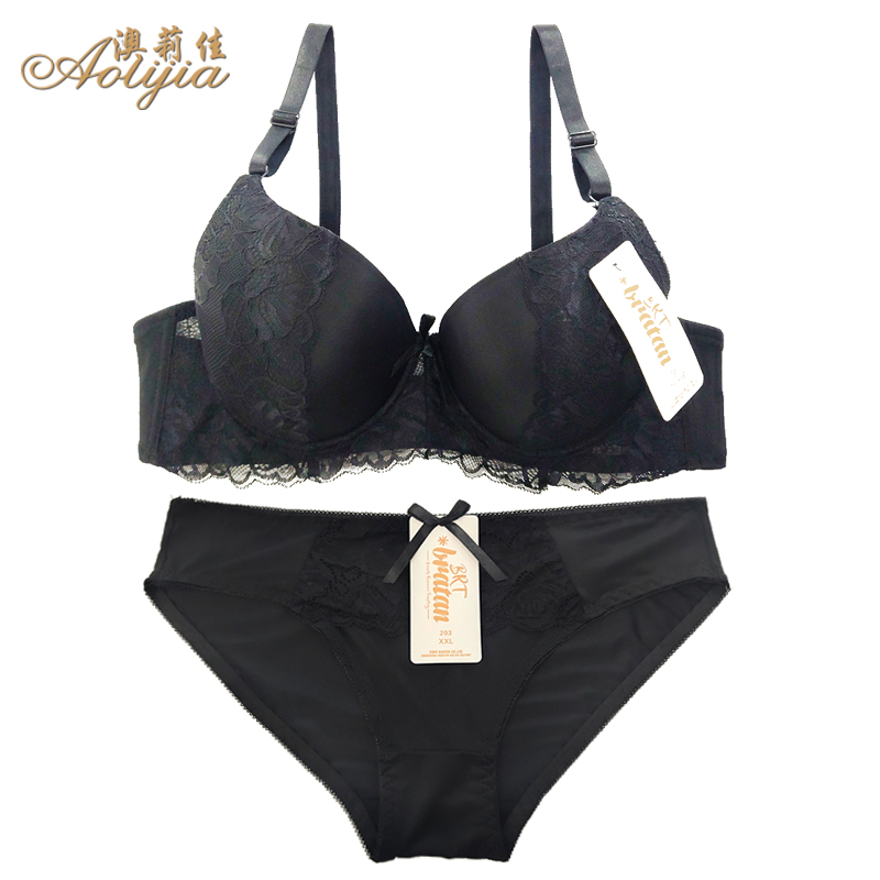 Aolijia global trade bra set 2020 export to Europe, America and Africa large cup size advantage price support