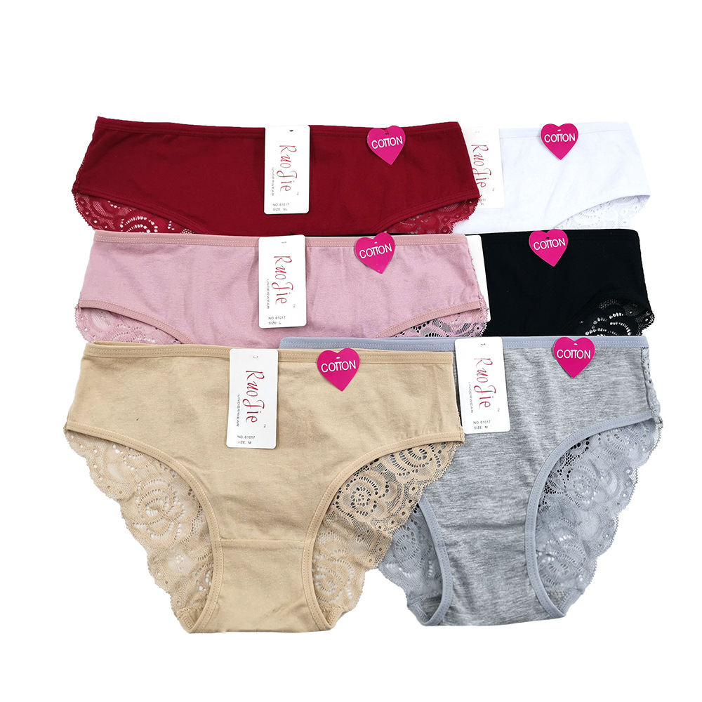 Sexy lace lady cotton underwear e-commerce Europe the United States Switzerland hot selling women's bra set underwear