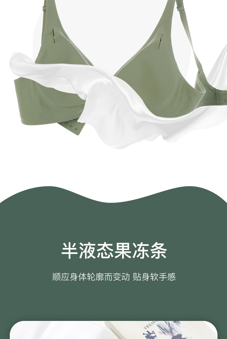 Underwear for Women Wireless Thin Small Chest Push up Zero-Sense Adjustable Invisible Seamless Bra Skin Jelly Underwear Underwear for Women Wireless Thin Small Chest Push up Zero-Sense Adjustable Invisible Seamless Bra Skin Jelly Underwear