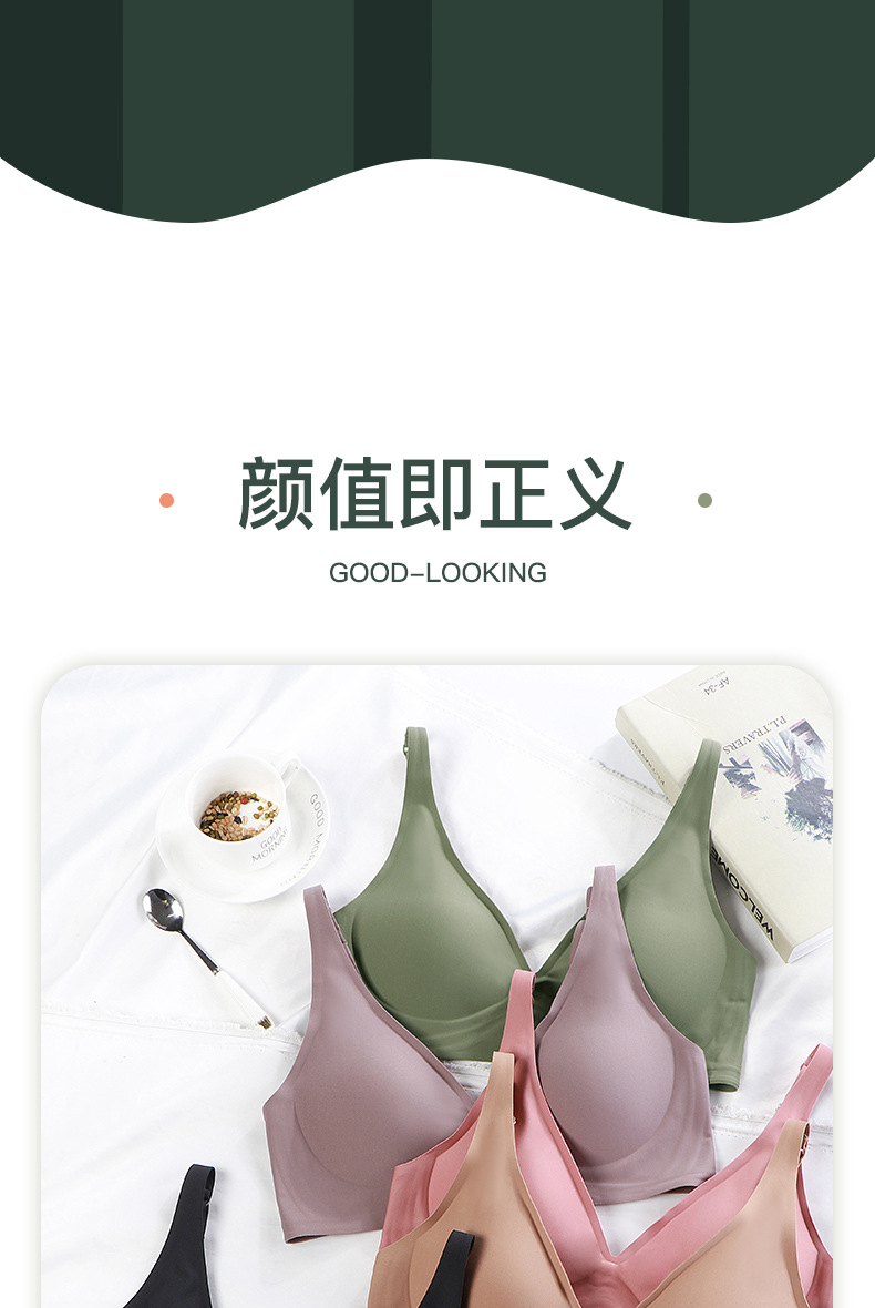 Underwear for Women Wireless Thin Small Chest Push up Zero-Sense Adjustable Invisible Seamless Bra Skin Jelly Underwear Underwear for Women Wireless Thin Small Chest Push up Zero-Sense Adjustable Invisible Seamless Bra Skin Jelly Underwear