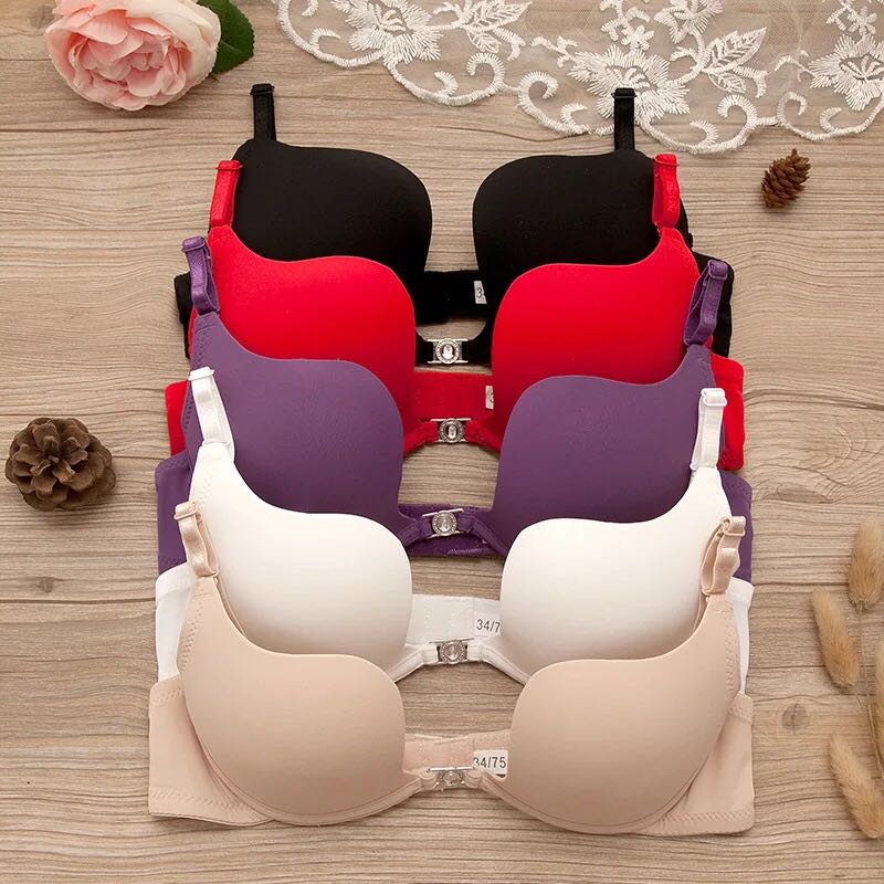 W cup thin seamless bra small breasts gathered small breasts Japanese ladies sexy lingerie bra adjustment girl