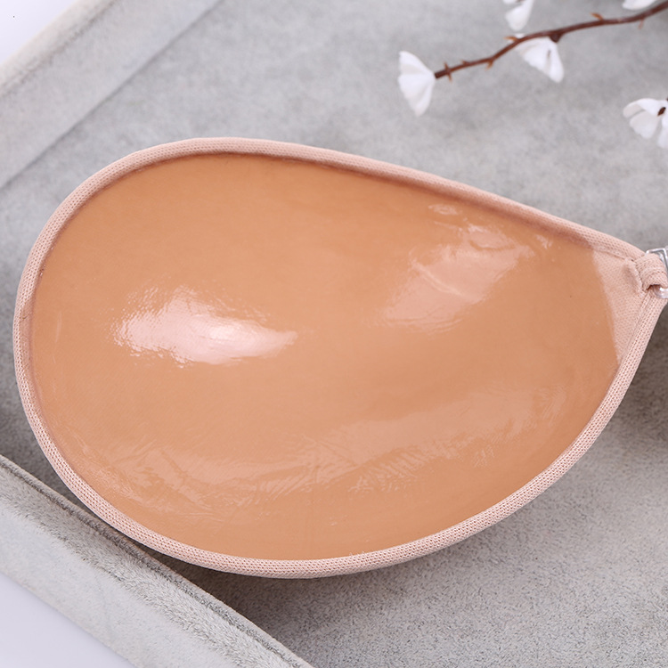 Invisible bra y smooth cup seamless bra Invisible underwear securing wedding dress silicone breast paste wholesale