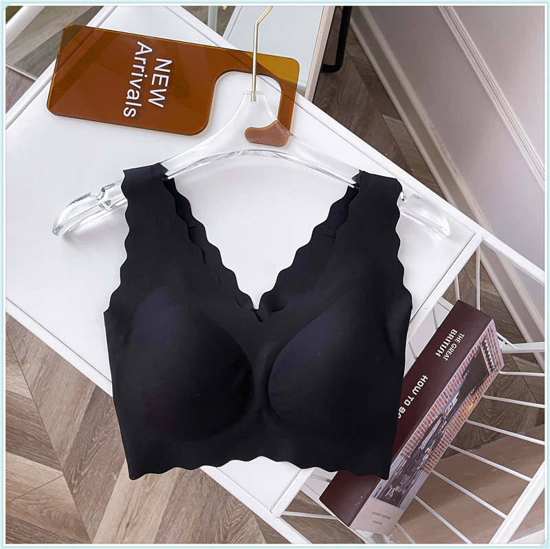 Ouyang Same Style Nana Lovey Oubras Underwear Women's Wireless Push up No Size Vest Seamless Bra