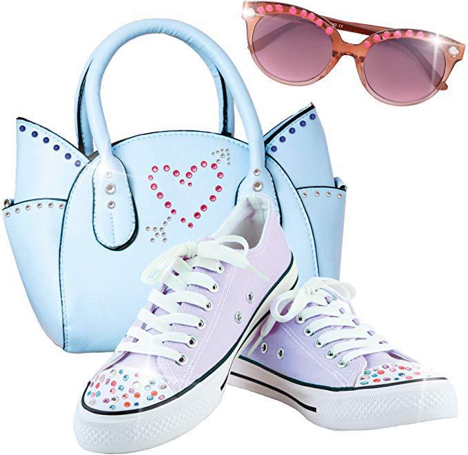 Cross-Border Hot Selling Blinger Sticker Rig Bling Nail Drilling Rig Tool Diamond Supplement Set Girl's Toys