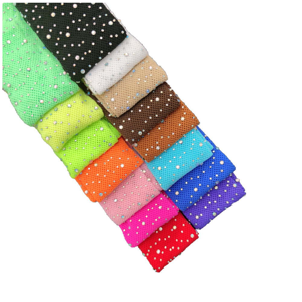 Kid's Socks Hot Drilling Fishnet Stockings Fashion with Diamond Stockings Hollow Stockings