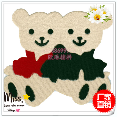 Buy fabric heat press factory Yiwu couples bear