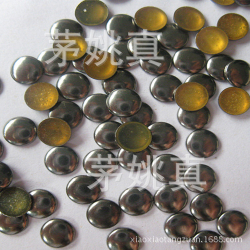 Copper iron tablets 10mm round copper silver white hot chip high quality environmental protection adhesive Copper iron tablets 10mm round copper silver white hot chip high quality environmental protection adhesive