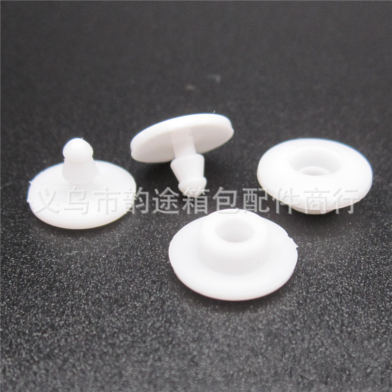 In Stock Direct Selling Plastic Double Snap Button Disposable Snap Stationery Box Letter Buckle Resin Button Snap Fastener