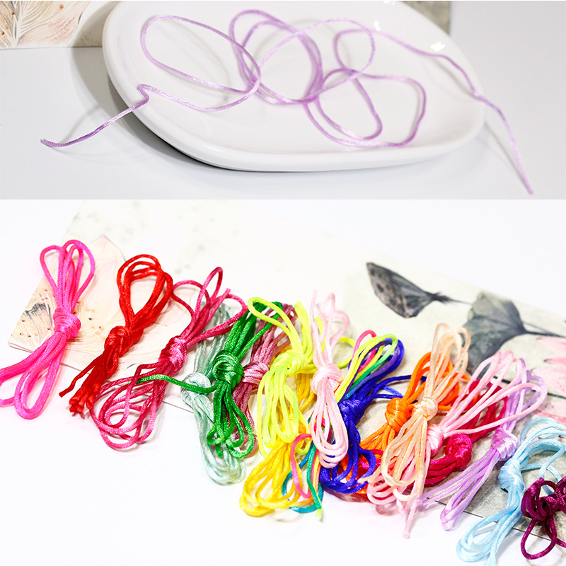 Braided Hair Rope Colored Headband Female Xuan Ya Hip Hop Colorful Ropes Colorful Thread Braid Children Colorful Ribbon Hair Accessories Modeling Headdress
