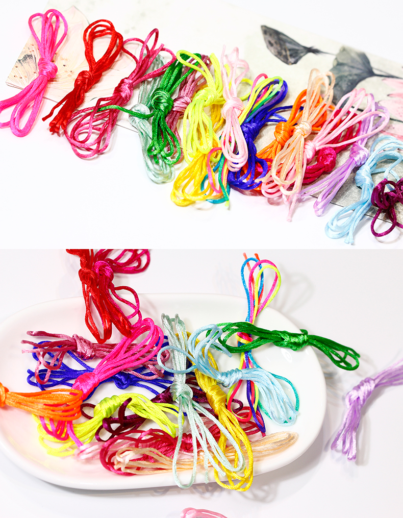 Braided Hair Rope Colored Headband Female Xuan Ya Hip Hop Colorful Ropes Colorful Thread Braid Children Colorful Ribbon Hair Accessories Modeling Headdress