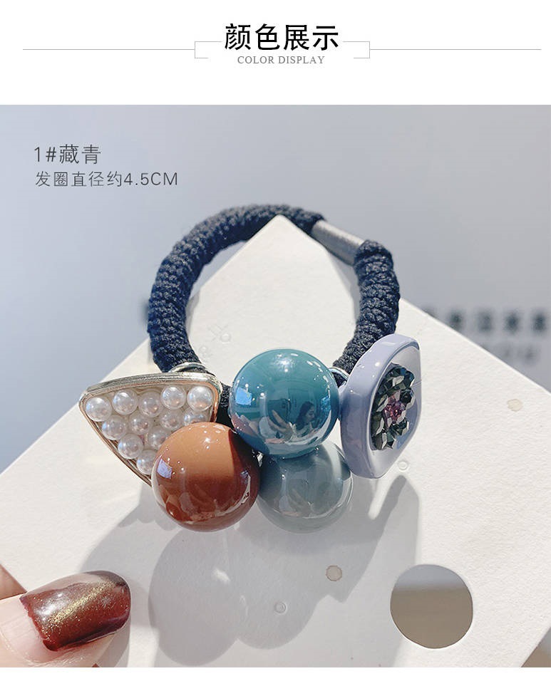 Korean Style Fresh Mori Girl's Hair Rope Hair Accessories Simple Hair Elastic Band Hot Selling Bracelet Two Hair Ropes Hair Ring