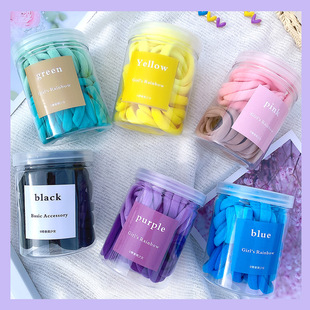 Korean Children's Flower 10 Hair Ropes Hair Rope Set Baby Hair Tie Small Rubber Band Hair Accessories Girl Princess Cartoon