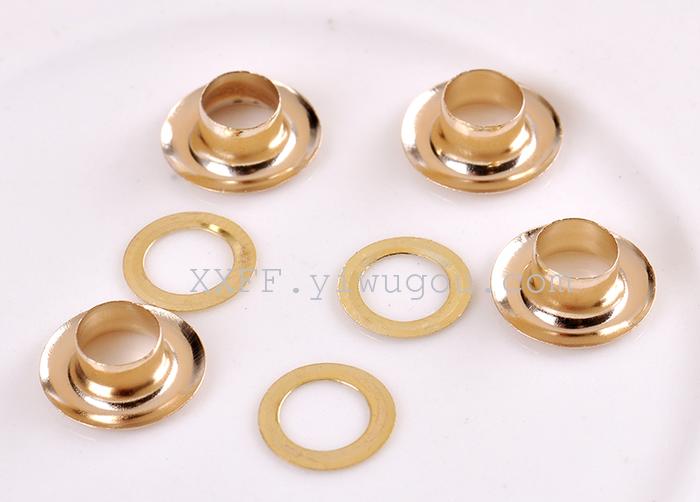 Factory Outlet-quality gold holder iron eyelet fashion metal eyelet