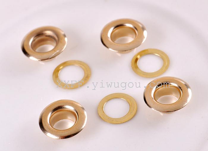 Factory Outlet-quality gold holder iron eyelet fashion metal eyelet