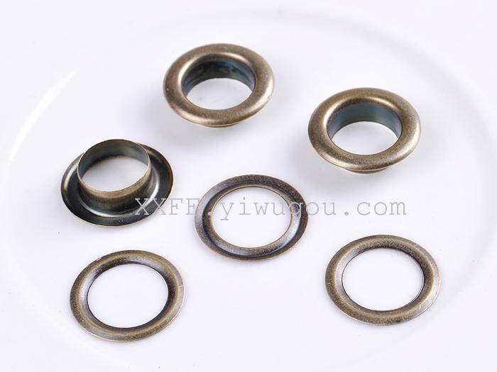 Supply of high quality color blank white LAT iron eyelet fashion metal eyelet