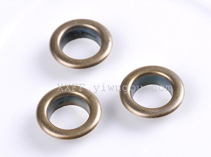 Supply of high quality color blank white LAT iron eyelet fashion metal eyelet