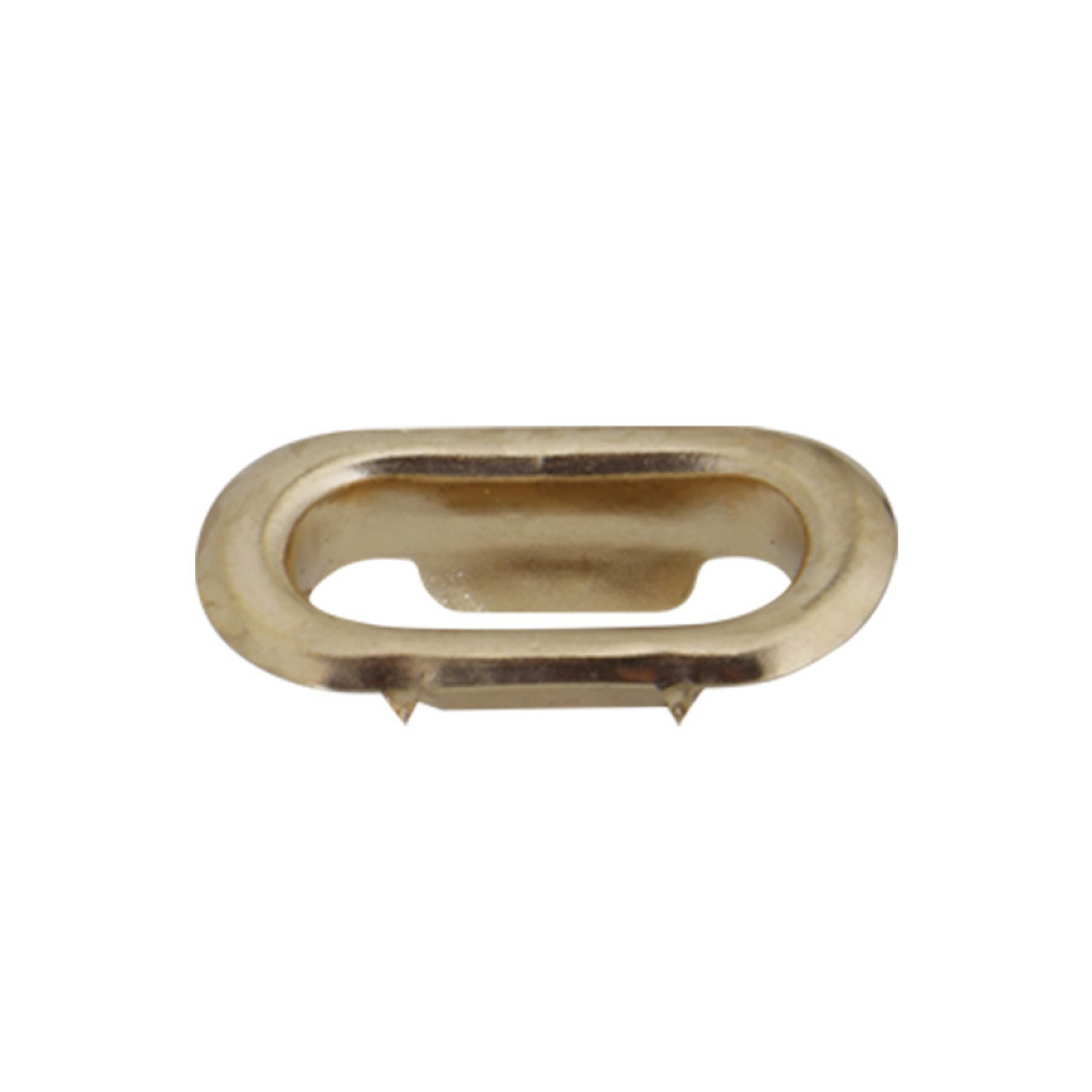 Metal Copper Iron Slot Buckle Eyelet Button Oval Egg-Shaped Phoenix Eye Buckle Dan Egg U-Shaped Size Complete Variety of Styles
