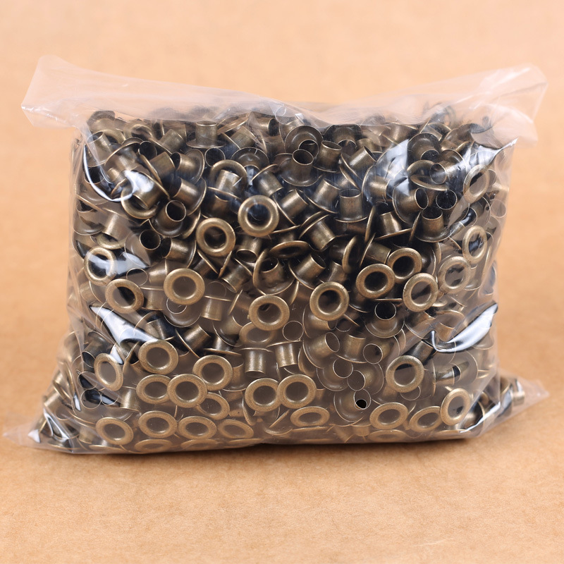 Factory Direct Supply Wholesale Metal Eyelet Button round Eyelet Button Multi-Color Eyelet Button