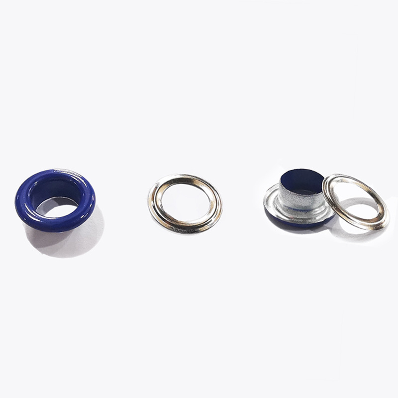 Wholesale Color Buckle Canvas Buttonhole Spray Paint Metal Eyelets Rivet Color Eyelet Button