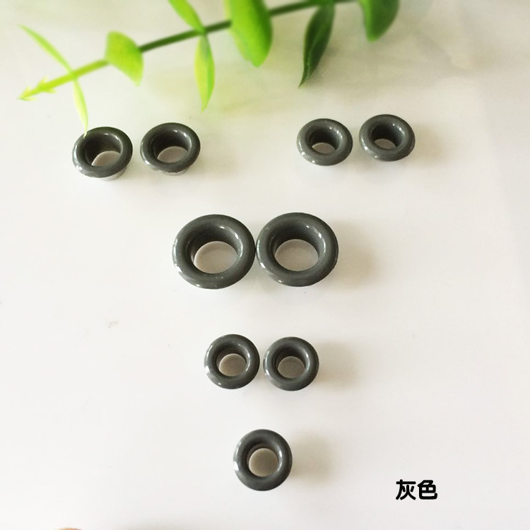 Wholesale Color Buckle Canvas Buttonhole Spray Paint Metal Eyelets Rivet Color Eyelet Button