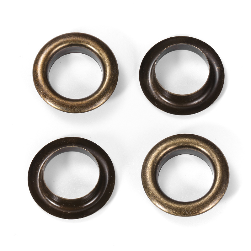Inner Diameter 2mm-50mm Metal Eyelet Clothing Bag Eyelet Button Color Paint Air Hole Stainless Steel Eyelet Buckle