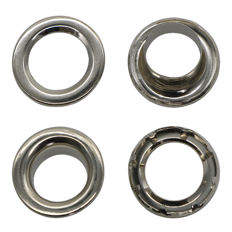 Inner Diameter 2mm-50mm Metal Eyelet Clothing Bag Eyelet Button Color Paint Air Hole Stainless Steel Eyelet Buckle