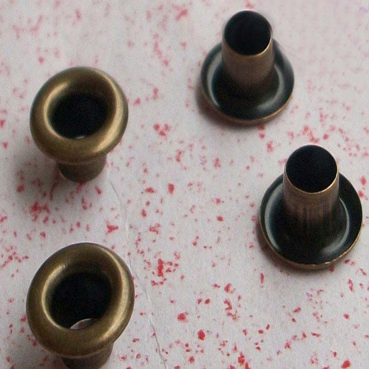 Different corns high-end environmental specifications no Le copper, iron and silver eyelet ring eyelets vapor eyes