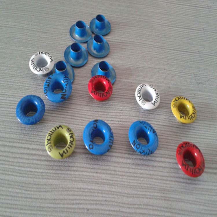 Different corns high-end environmental specifications no Le copper, iron and silver eyelet ring eyelets vapor eyes