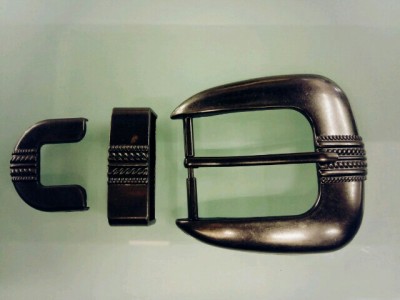 Belt buckle retro three-piece set of hardware buckle hardware accessories