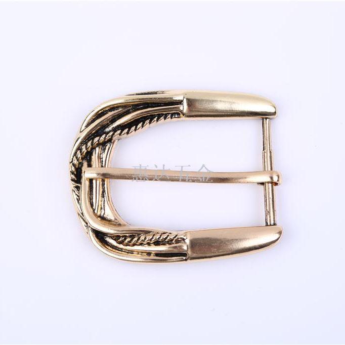 Brass stainless steel belt buckle, pin buckle, casual women &#039;s belt buckle, belt buckle, the head belt buckle