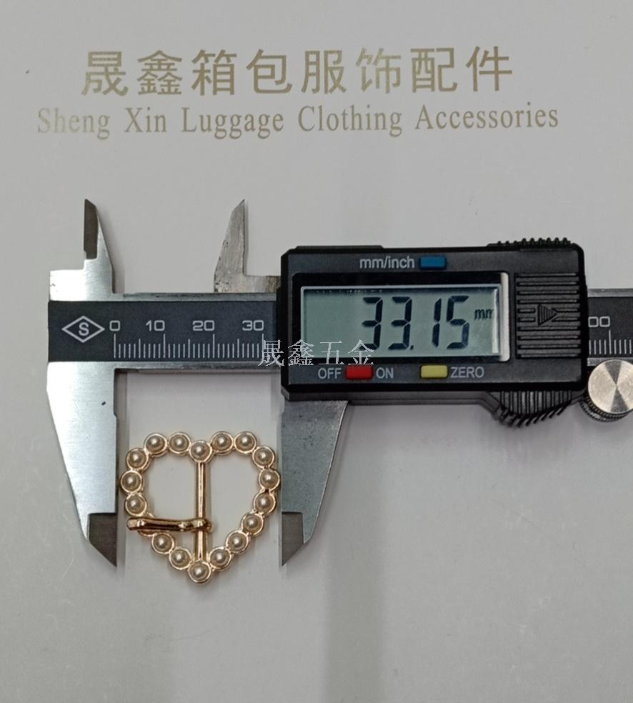 Drill Bit Buckle Pearl Buckle Clothing Button Belt Buckle Luggage Buckle Environmental Protection Zinc Alloy Metal Buckle