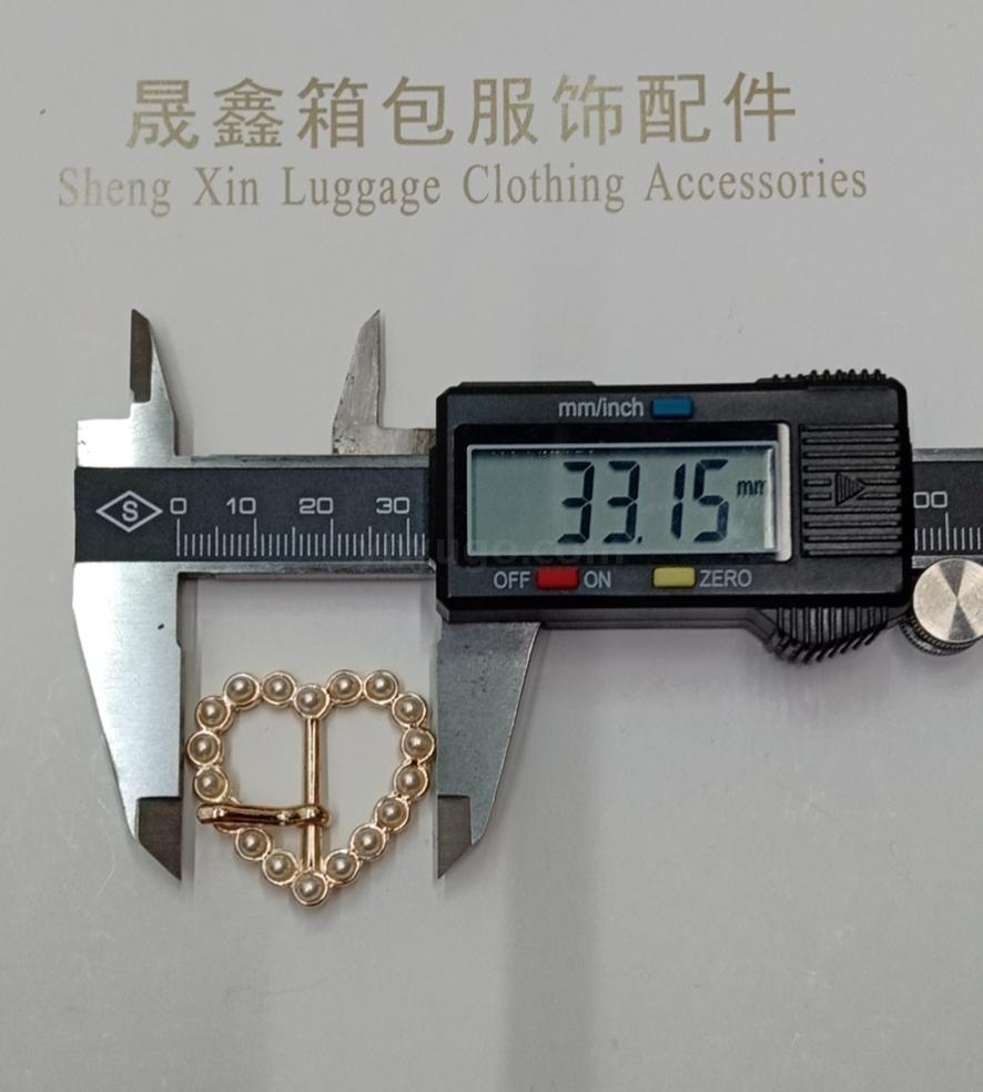 Drill Bit Buckle Pearl Buckle Clothing Button Belt Buckle Luggage Buckle Environmental Protection Zinc Alloy Metal Buckle