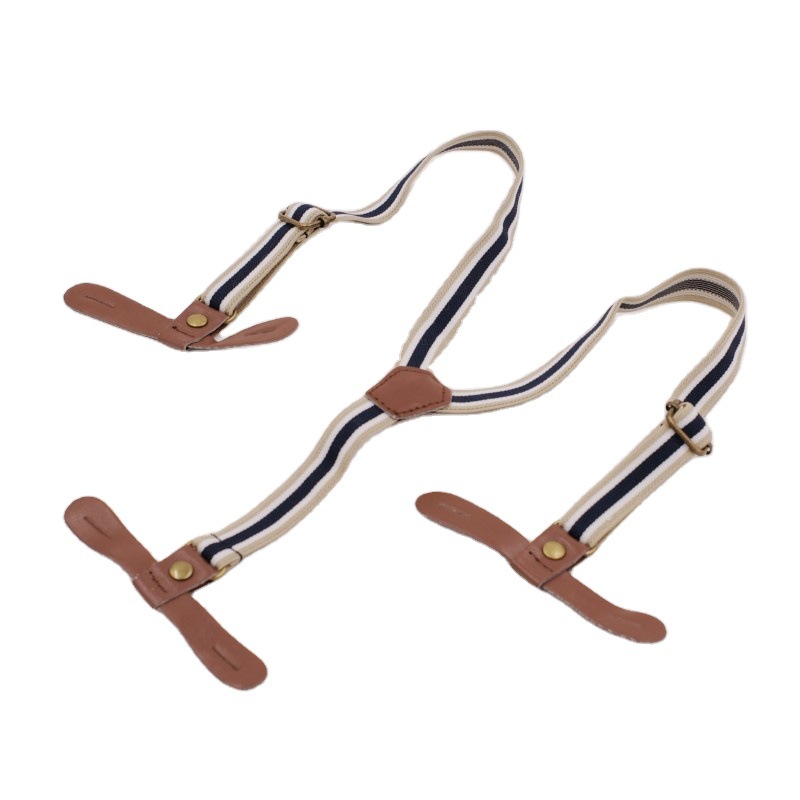 1.5cm Baby Copper Parts Ear Elastic Belt Buckle Button Ear Overalls Accessories Suspenders