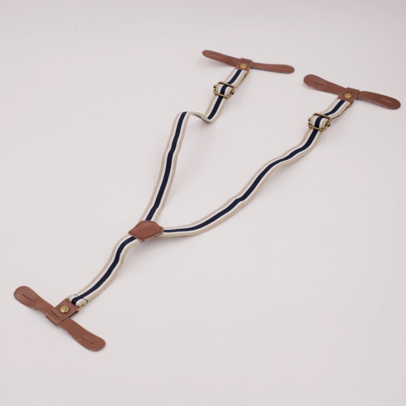 1.5cm Baby Copper Parts Ear Elastic Belt Buckle Button Ear Overalls Accessories Suspenders