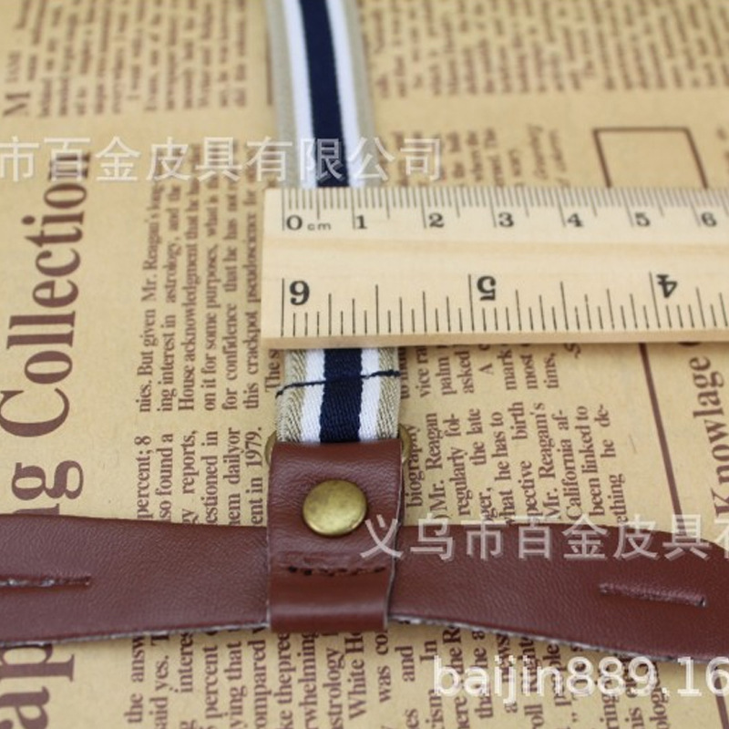 1.5cm Baby Copper Parts Ear Elastic Belt Buckle Button Ear Overalls Accessories Suspenders
