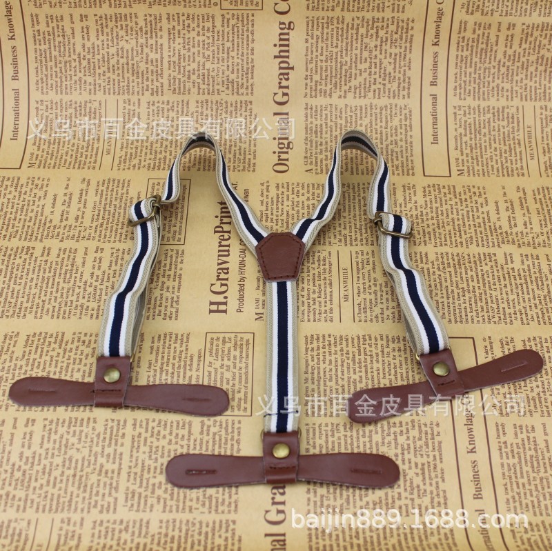 1.5cm Baby Copper Parts Ear Elastic Belt Buckle Button Ear Overalls Accessories Suspenders