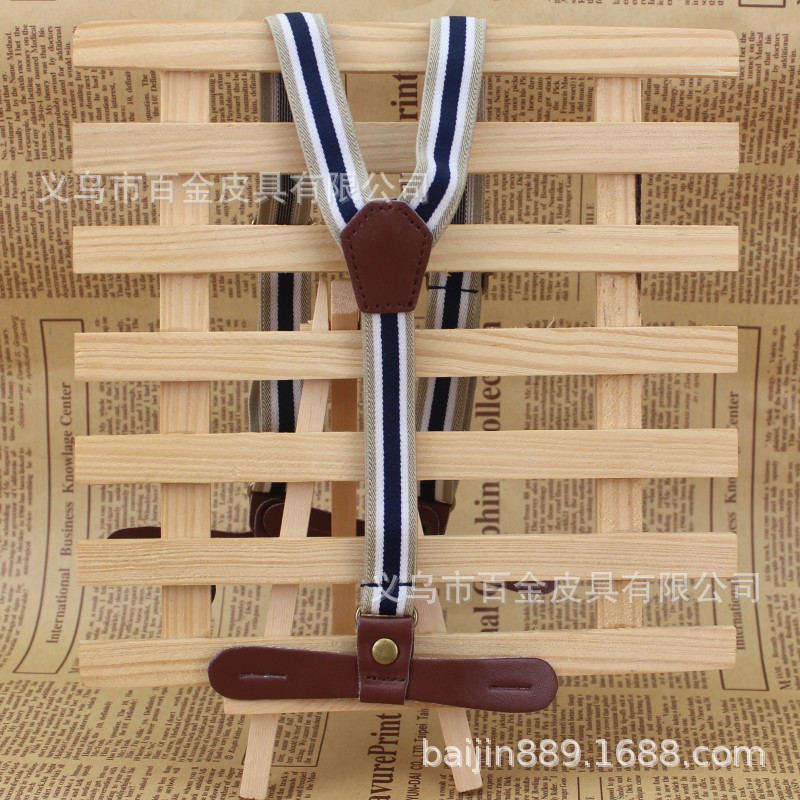 1.5cm Baby Copper Parts Ear Elastic Belt Buckle Button Ear Overalls Accessories Suspenders