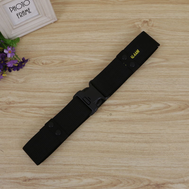 Men&#039;s monochrome fashion clothing ribbon leisure belt buckle design