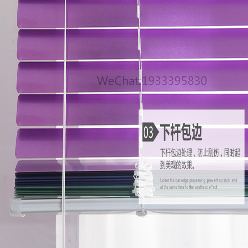 Supply aluminum alloy louvres louvres office universal hook louvres shade sun protection rope louvres