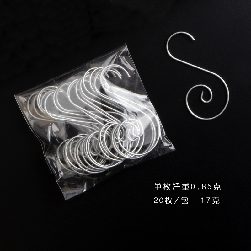 Christmas tree decoration hook hardware hook S hook Christmas tree decoration hook hardware hook S hook
