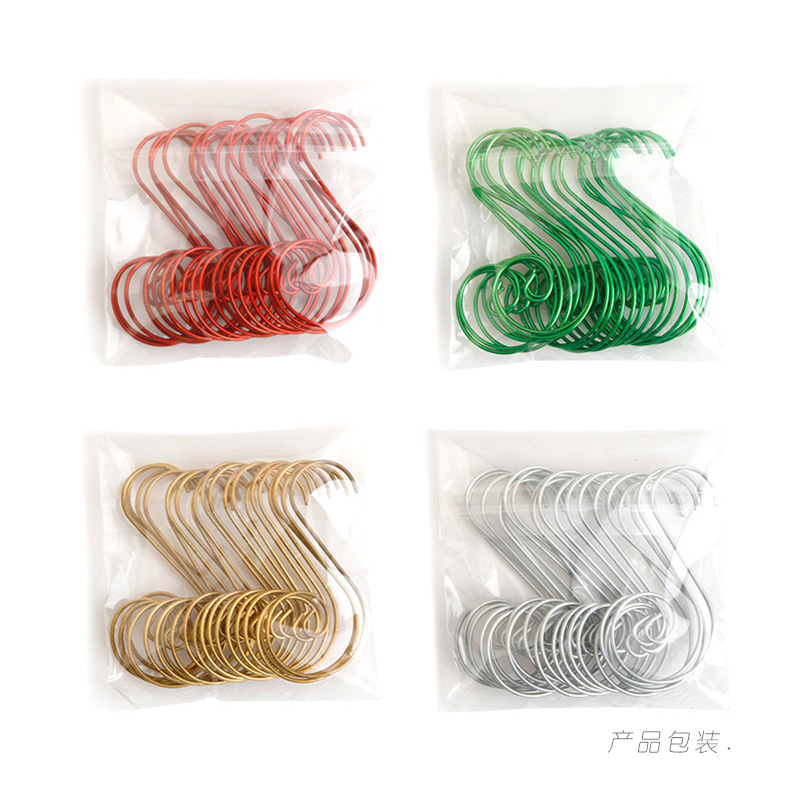 Christmas tree decoration hook hardware hook S hook Christmas tree decoration hook hardware hook S hook