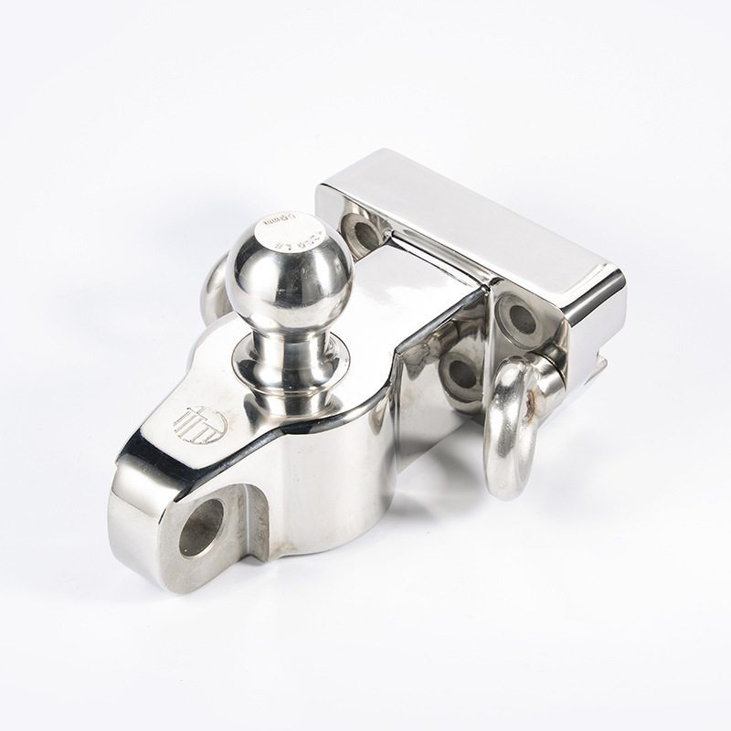 CrossBorder New Stainless Steel Trailer Hook Land Cruiser Prado Haval H9 Patrol offRoad Modification Whole