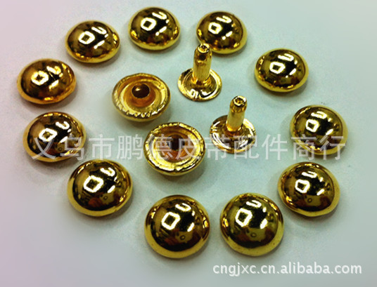 Professional supply mushroom collision nail, metal 10*9 single face mushroom cap nail
