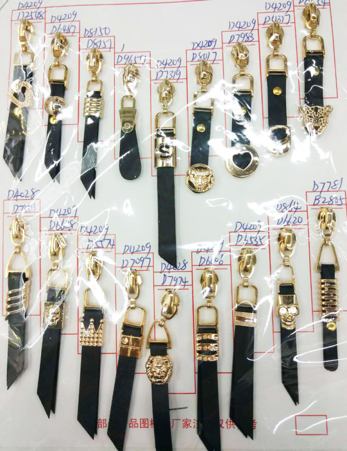 Hardware beast first leather buckle cap nail decorative zipper head handle accessories Hardware beast first leather buckle cap nail decorative zipper head handle accessories