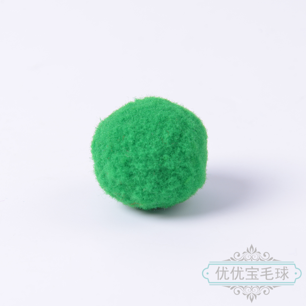 Factory Direct Sales Polypropylene Wool Ball Multi-Specification Multi-Color Polypropylene Wool Ball DIY Puzzle Hairy Ball Polypropylene Wool Ball