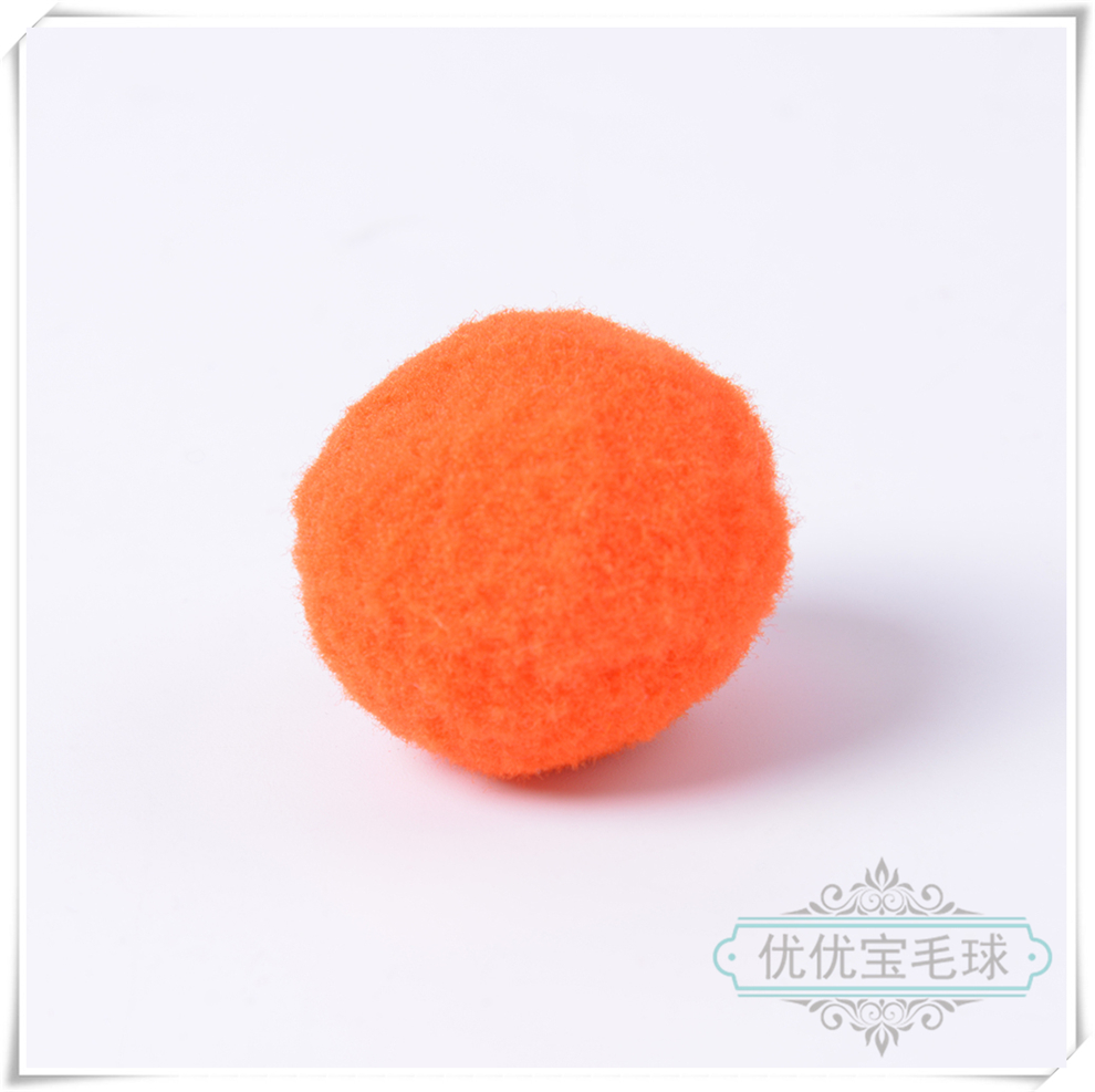 Factory Direct Sales Polypropylene Wool Ball Multi-Specification Multi-Color Polypropylene Wool Ball DIY Puzzle Hairy Ball Polypropylene Wool Ball