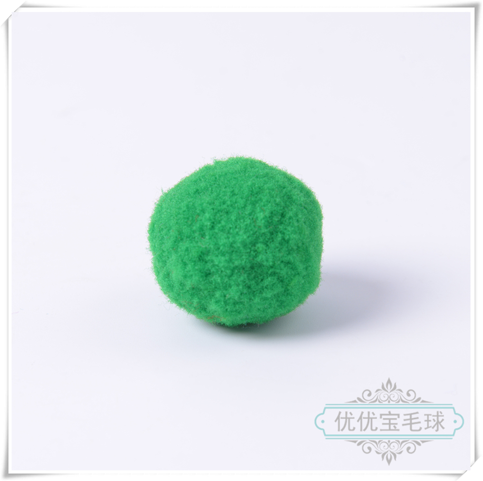 Factory Direct Sales Polypropylene Wool Ball Multi-Specification Multi-Color Polypropylene Wool Ball DIY Puzzle Hairy Ball Polypropylene Wool Ball