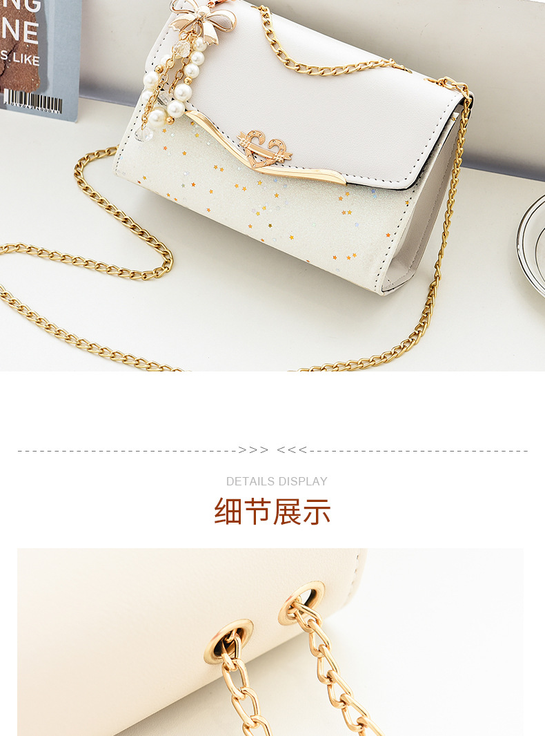 One Piece Dropshipping Bag Women's Bag Wholesale Messenger Bag Sequin Shoulder Bag Korean Style Women's Shoulder Bag Mobile Phone Bag Coin Purse One Piece Dropshipping Bag Women's Bag Wholesale Messenger Bag Sequin Shoulder Bag Korean Style Women's Shoulder Bag Mobile Phone Bag Coin Purse