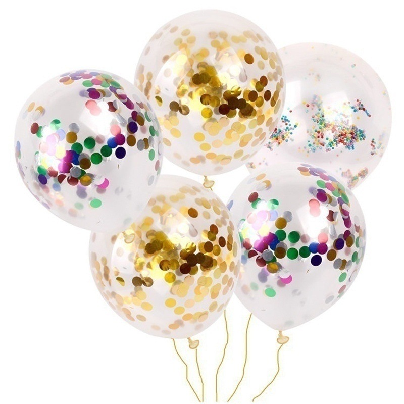 Confetti Balloon12-Inch Paper Scrap Balloon round Sequin Balloon Transparent Rose Gold Paper Scrap Latex Ball Confetti Balloon12-Inch Paper Scrap Balloon round Sequin Balloon Transparent Rose Gold Paper Scrap Latex Ball
