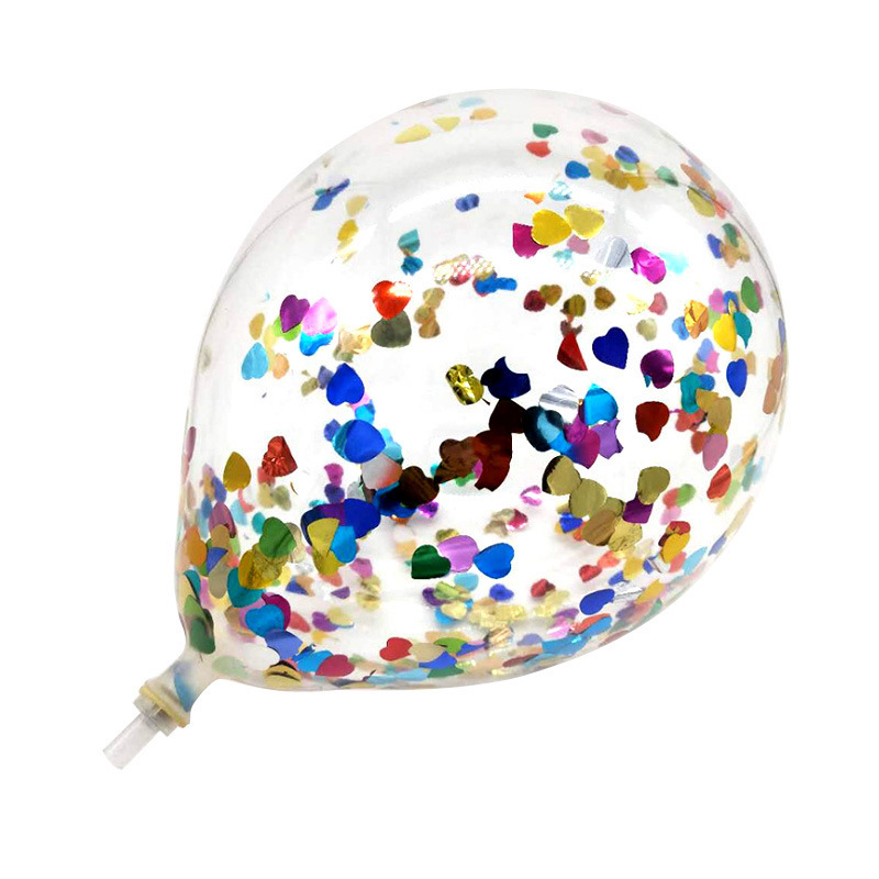 Confetti Balloon12-Inch Paper Scrap Balloon round Sequin Balloon Transparent Rose Gold Paper Scrap Latex Ball Confetti Balloon12-Inch Paper Scrap Balloon round Sequin Balloon Transparent Rose Gold Paper Scrap Latex Ball